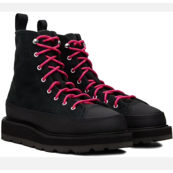 Converse Unisex Boot Chuck Taylor Hi Black/Black/Prime Pink 173213C Sz 5 M/6.5 W - Picture 6 of 10